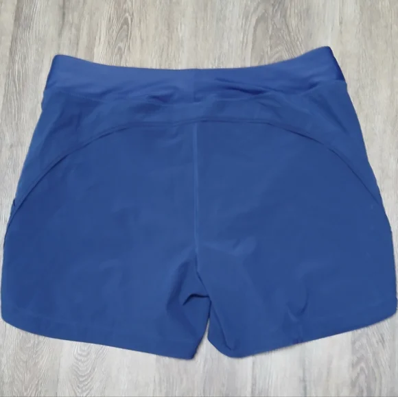 Lands' End Women's Size 16 Vibrant Blue Athletic Shorts - Picture 8 of 8